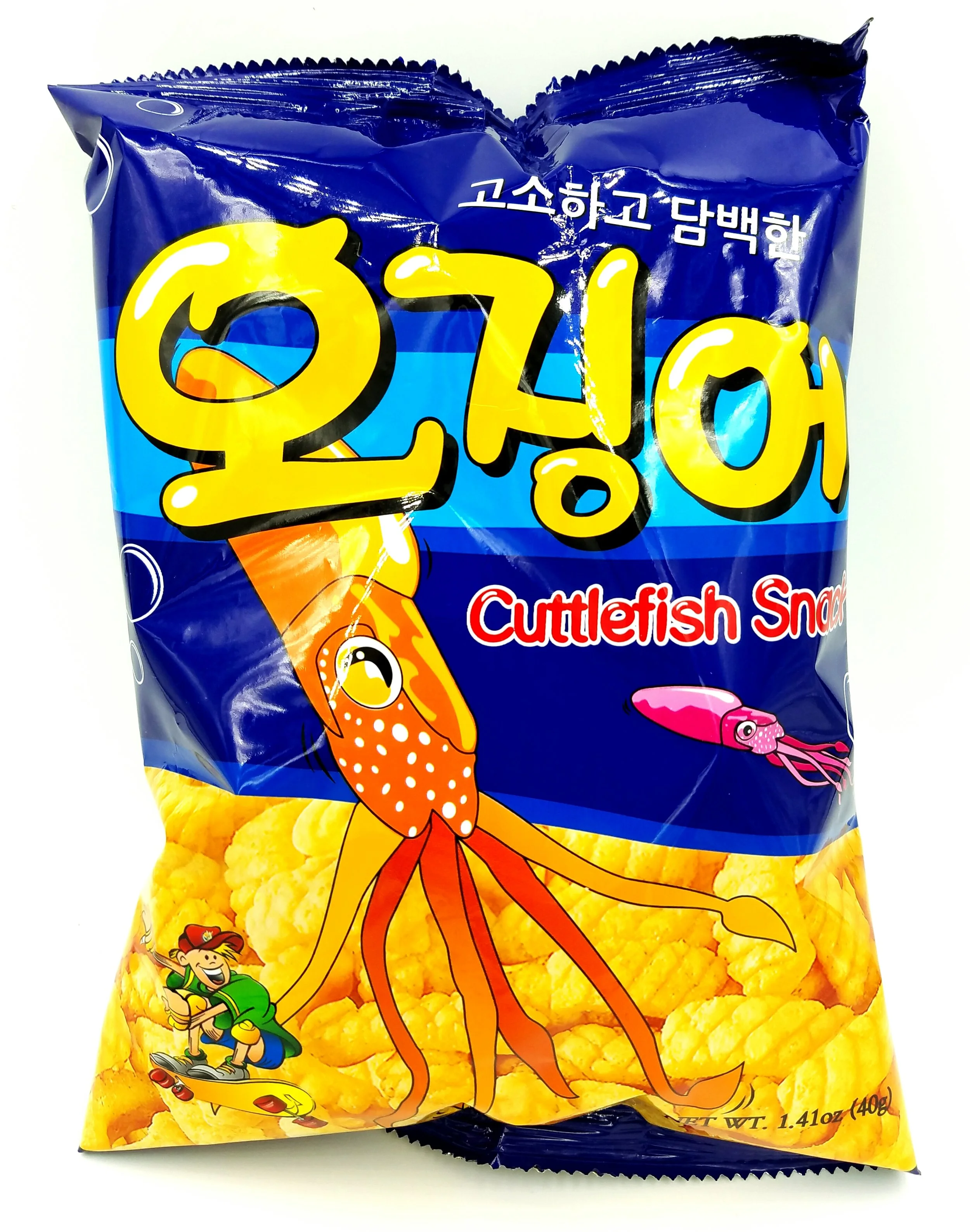 Korean Salty Seasoned Cuttlefish Corn Chip — Foreign Feast