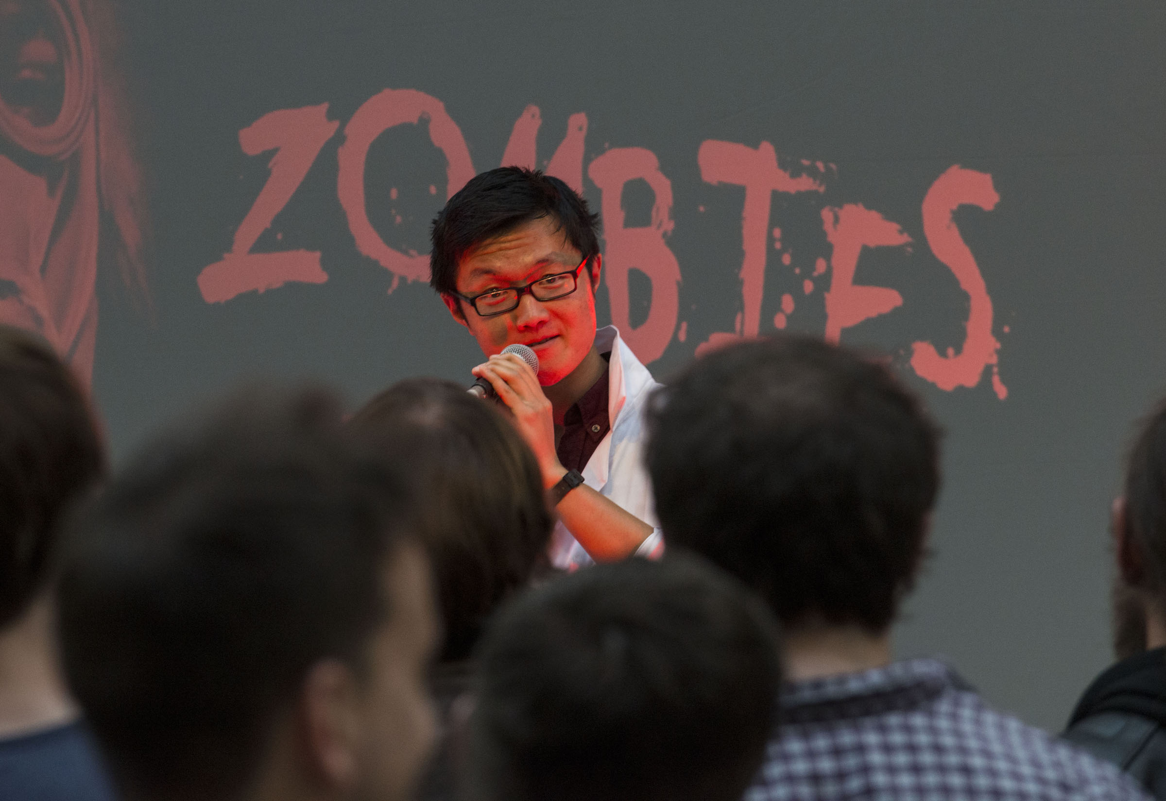  Serious Briefing for the Zombie Epidemic at the National Museum Scotland, Photo Credit:&nbsp; Ian Jacobs.  