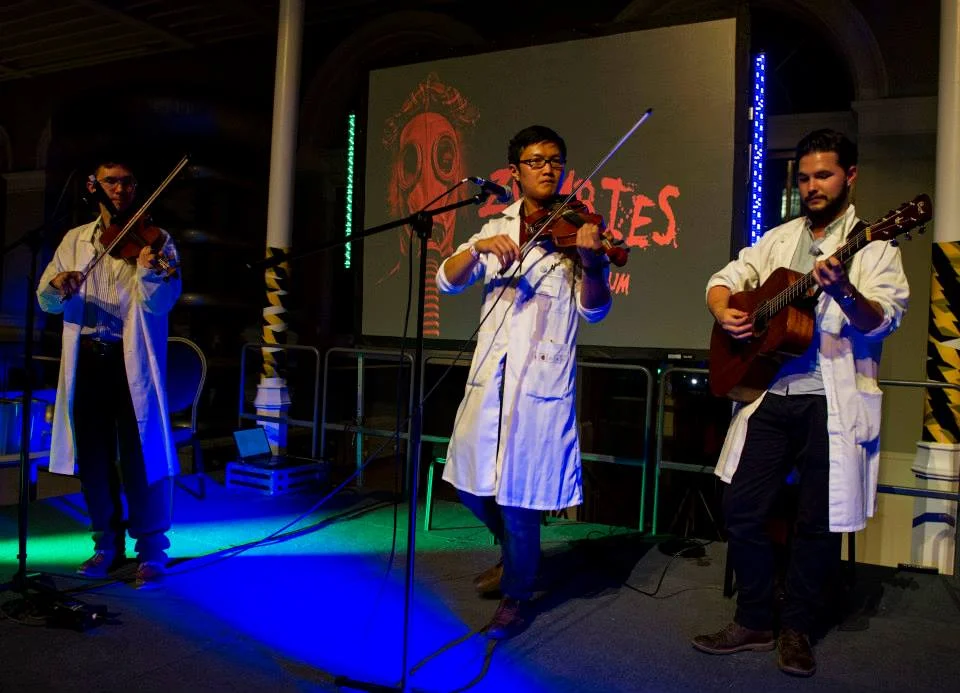 The zombies can't ceilidh... Photo Credit: Ian Jacobs.
