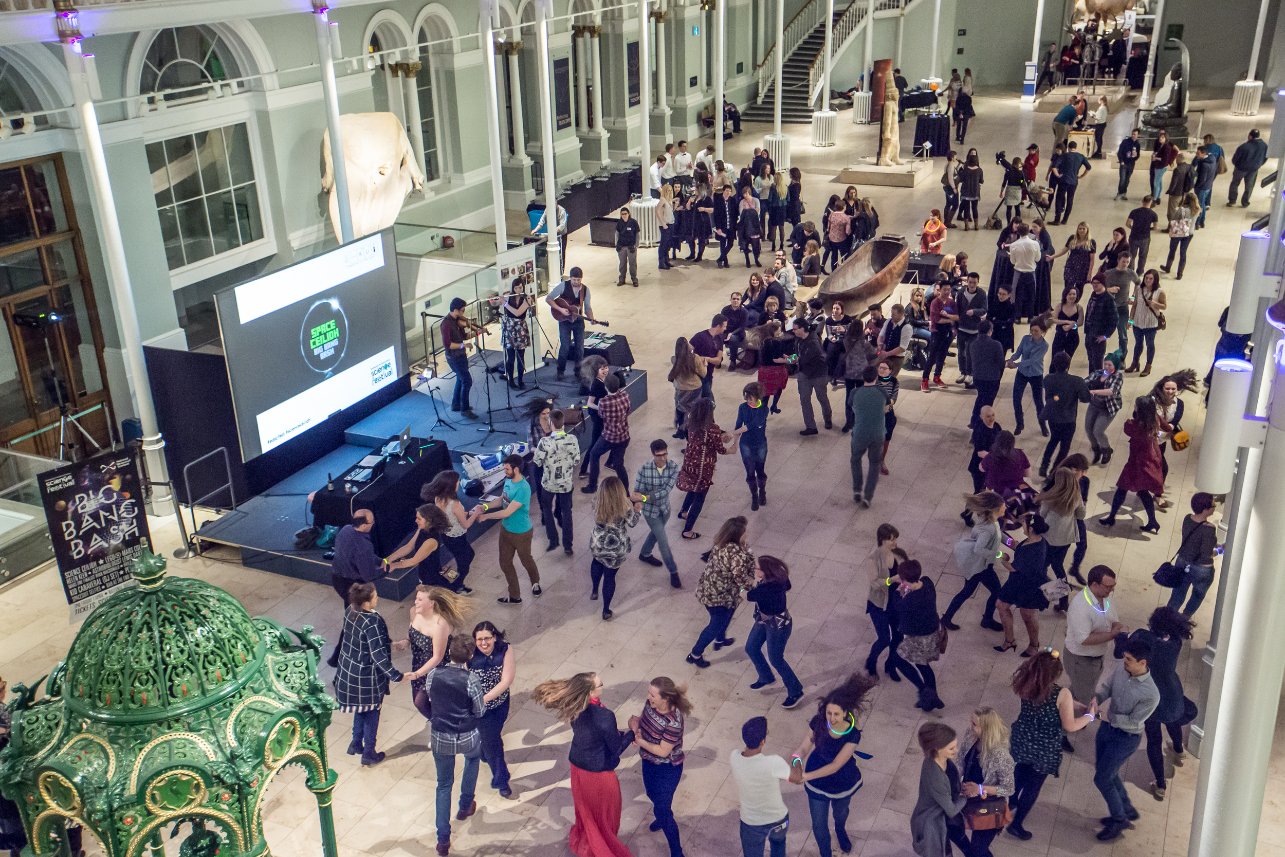   Big Bang Bash at National Museum Scotland.   Edinburgh International Science Festival 2016.  Photo Credit: Chris Scott&nbsp; 