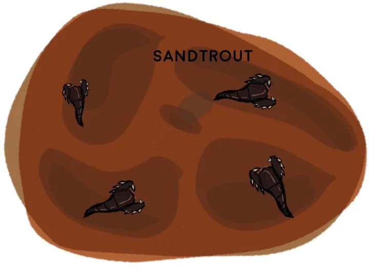 2) Sandtrout Develop