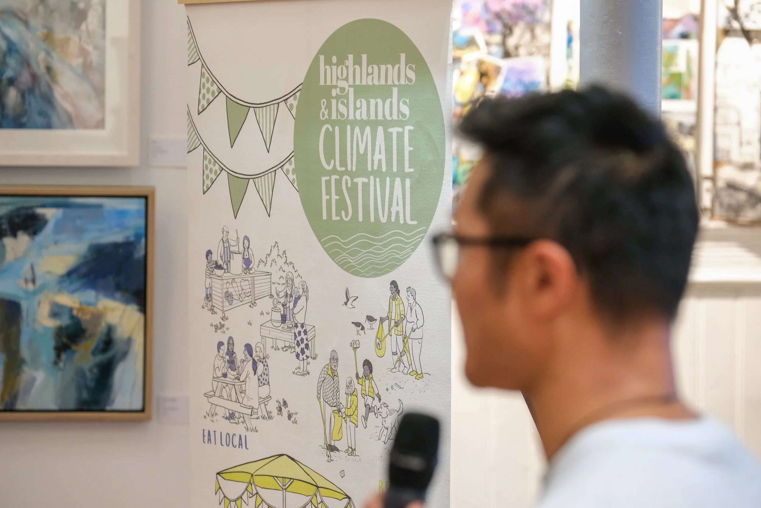  HICCCN Climate Ceilidh Sept 2023 - photo credit: Alex Williamson 