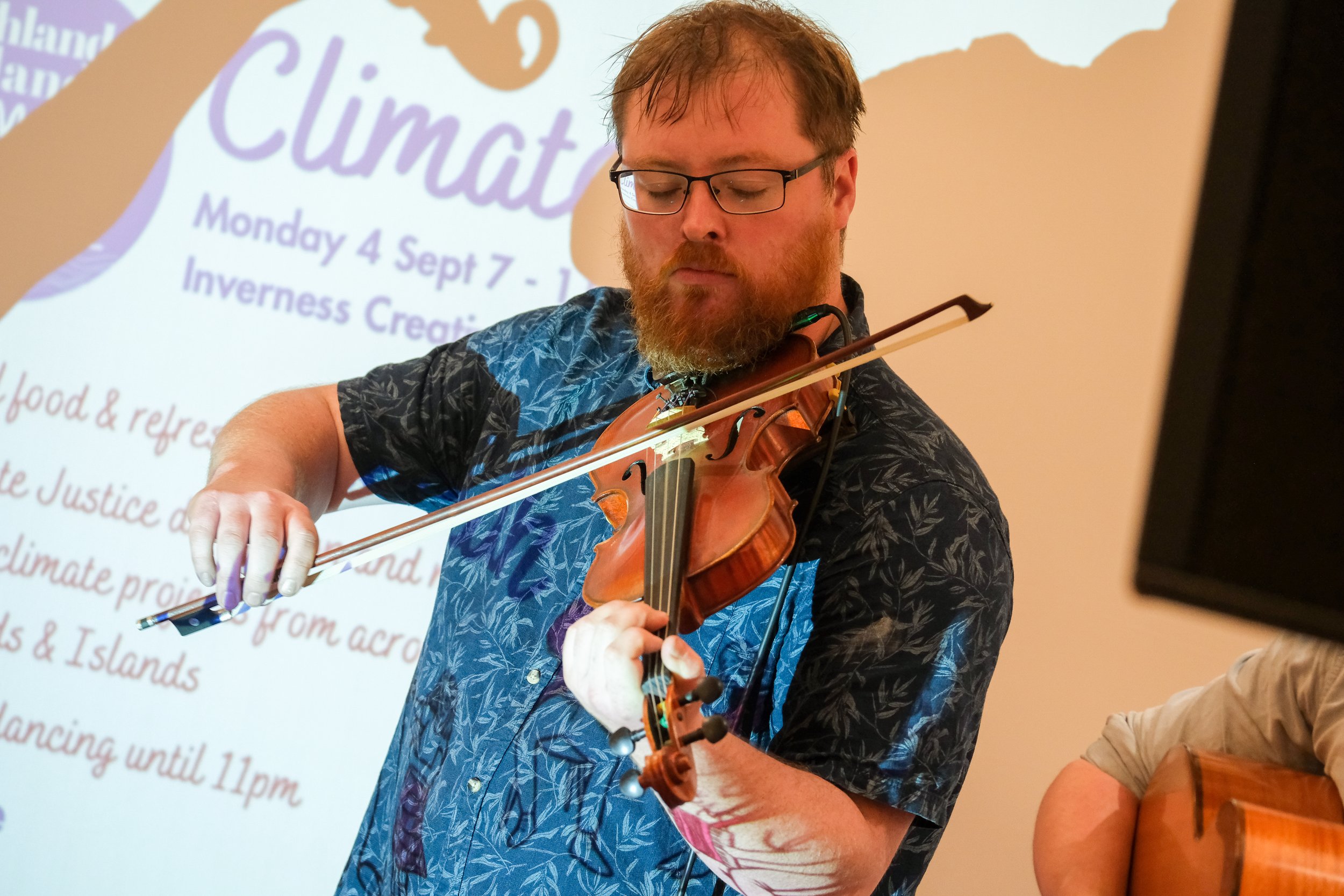  HICCCN Climate Ceilidh Sept 2023 - photo credit: Alex Williamson 