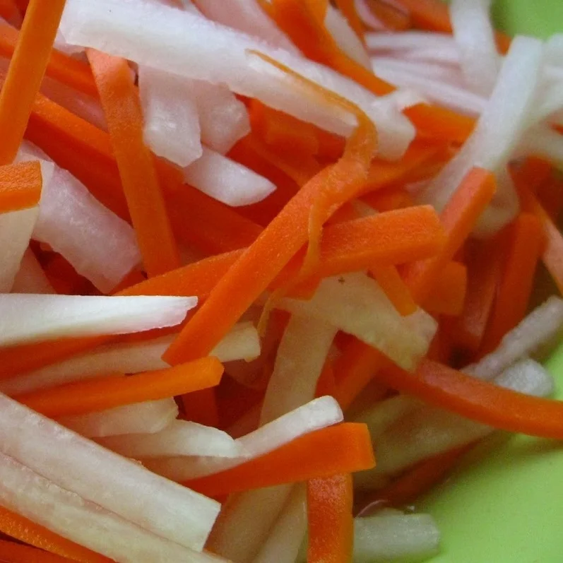 So what's that pickled carrot stuff again?