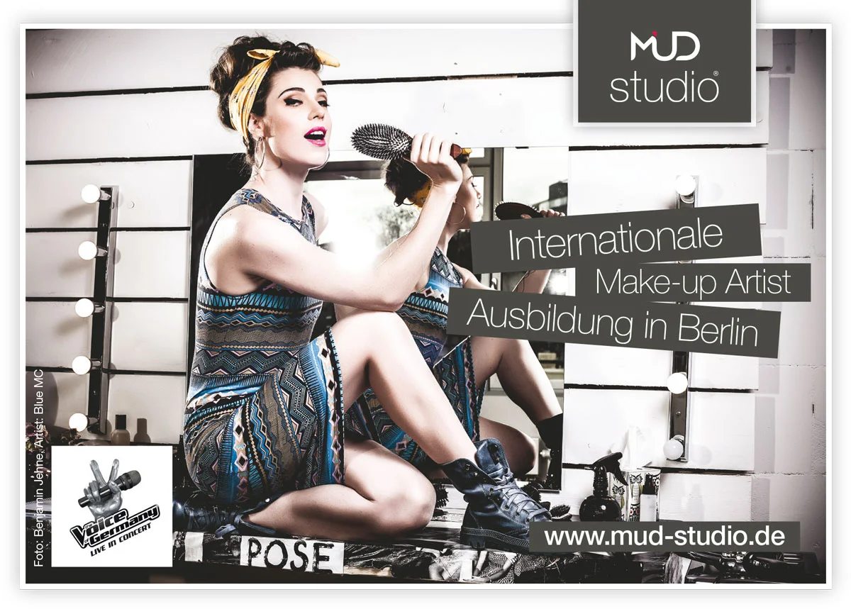 Blue MC for MUD Studio Berlin, Photo: Benjamin Jehne