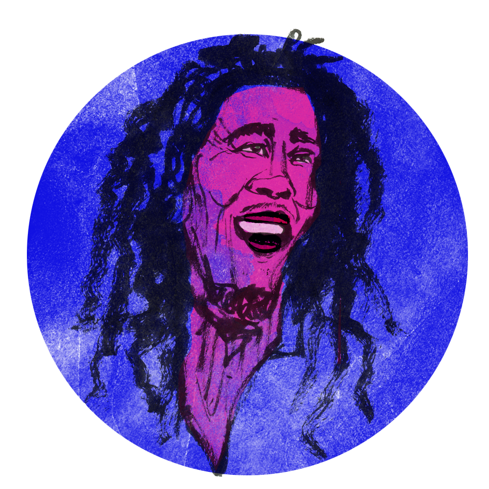 Bob Marley, commissioned for an AJ+ article