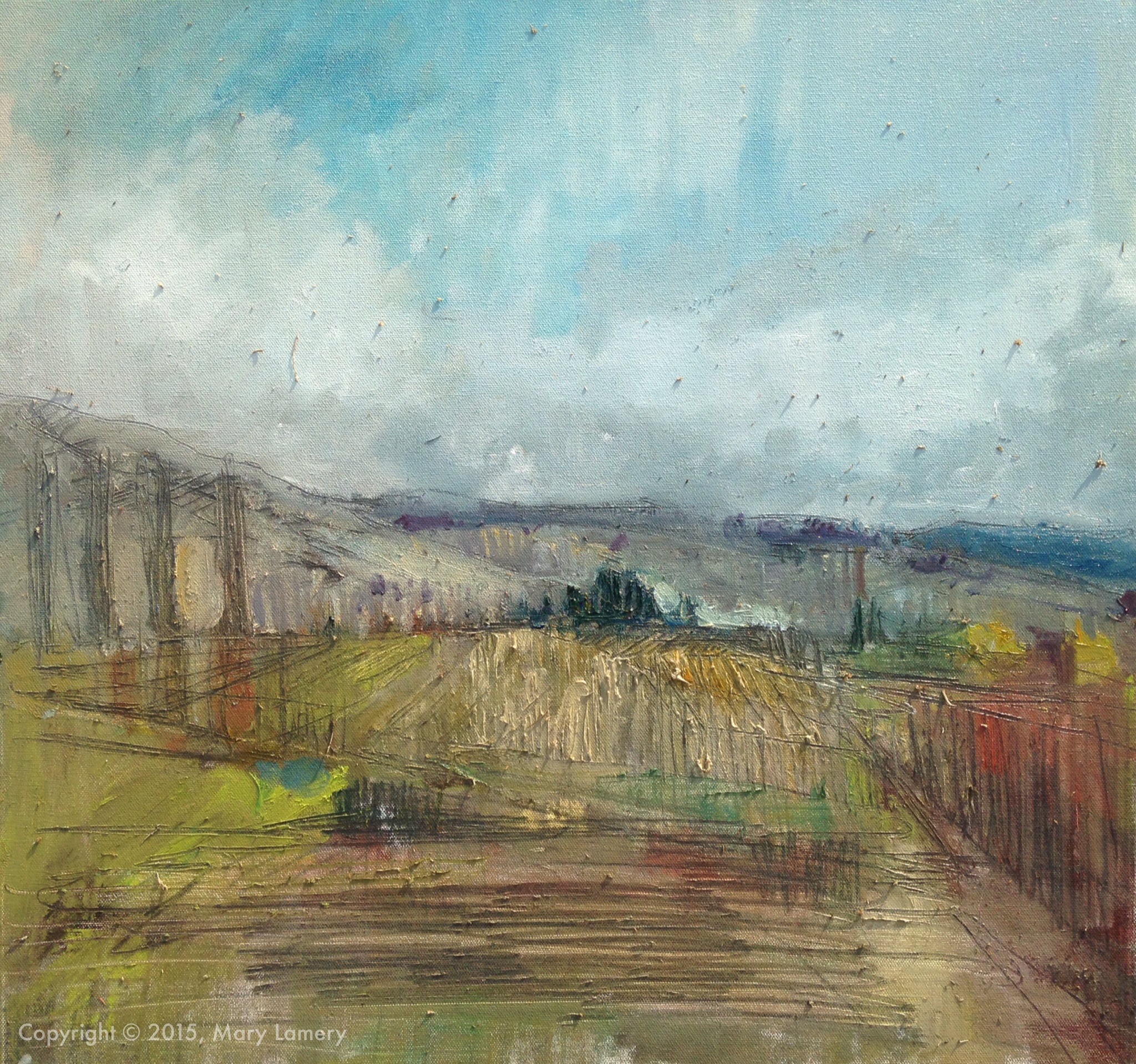 Work in progress. Painting 2.