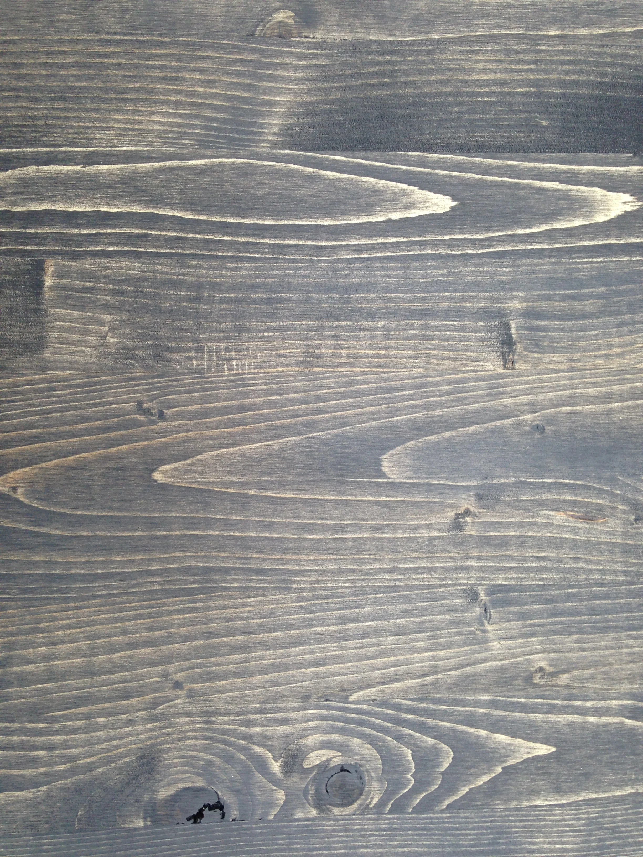 Artwork Display Boards: I applied a light stain wash to the wood in order to let the natural grain show.