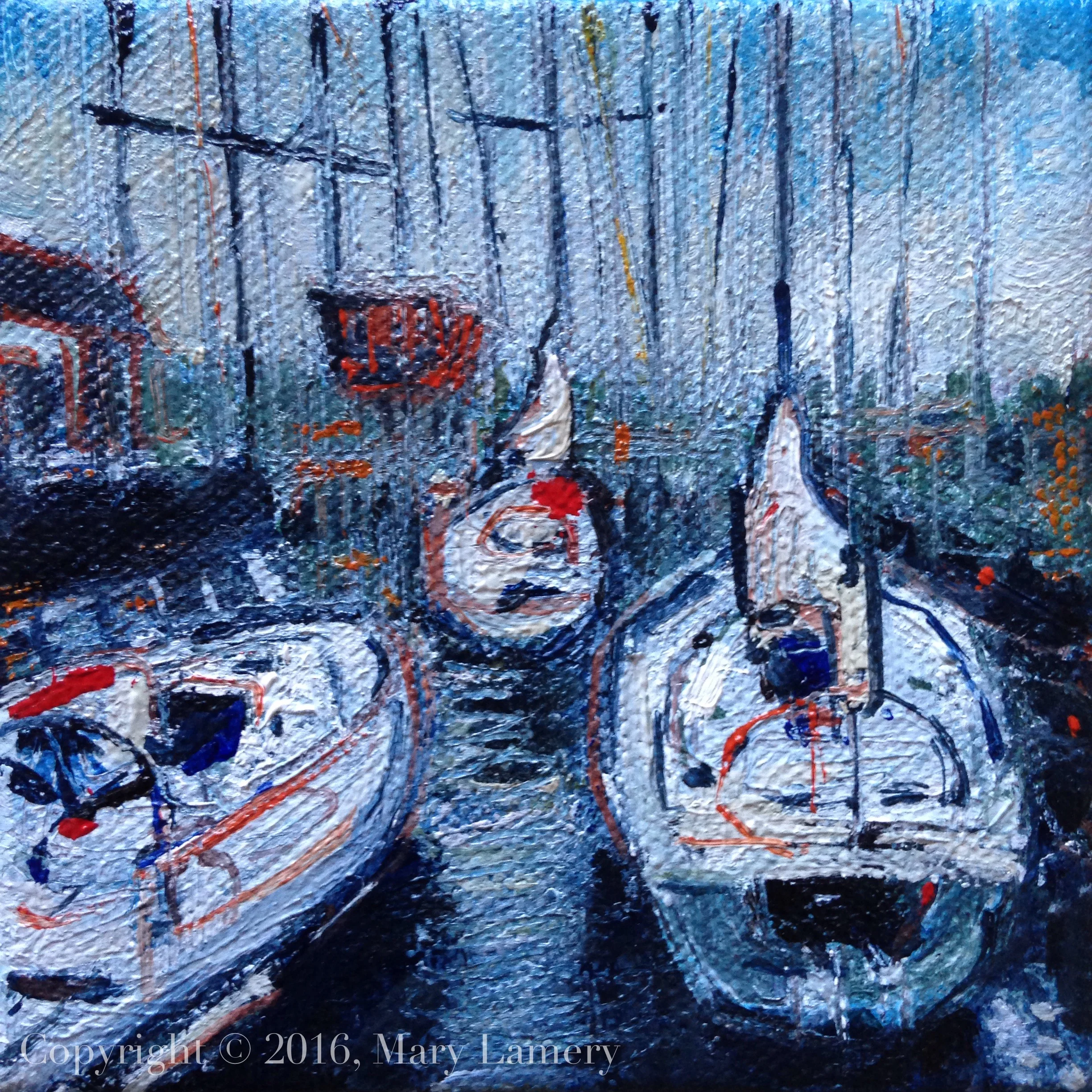 Sailboats queued up in the locks.jpg