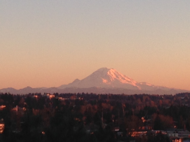 Mount Rainier.&nbsp;November 2015. Photographe, M. Lamery