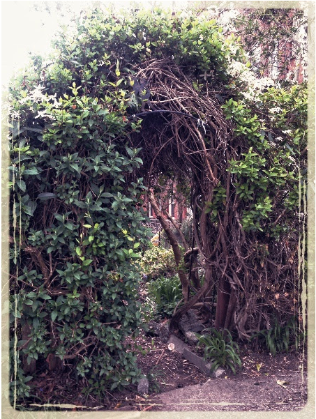 The Secret Garden, Entrance. Photograph, M. Lamery 2018