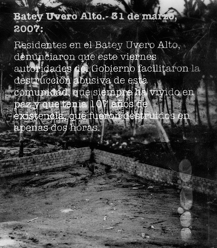 La muerte del batey: 31 marzo 2007