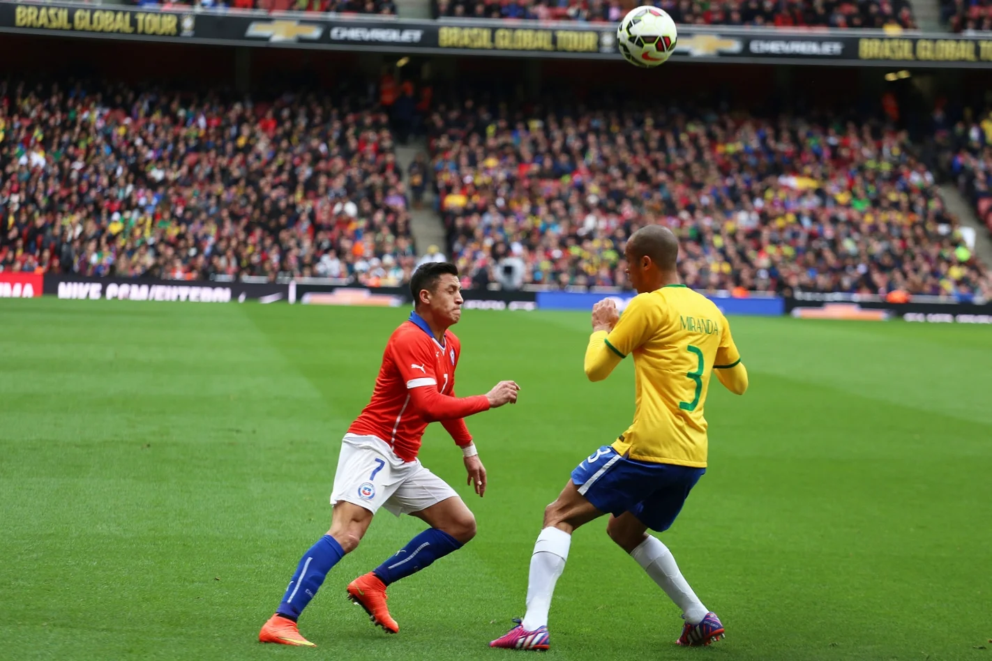 Chile vs Brazil , Arsenal Stadium March 2015