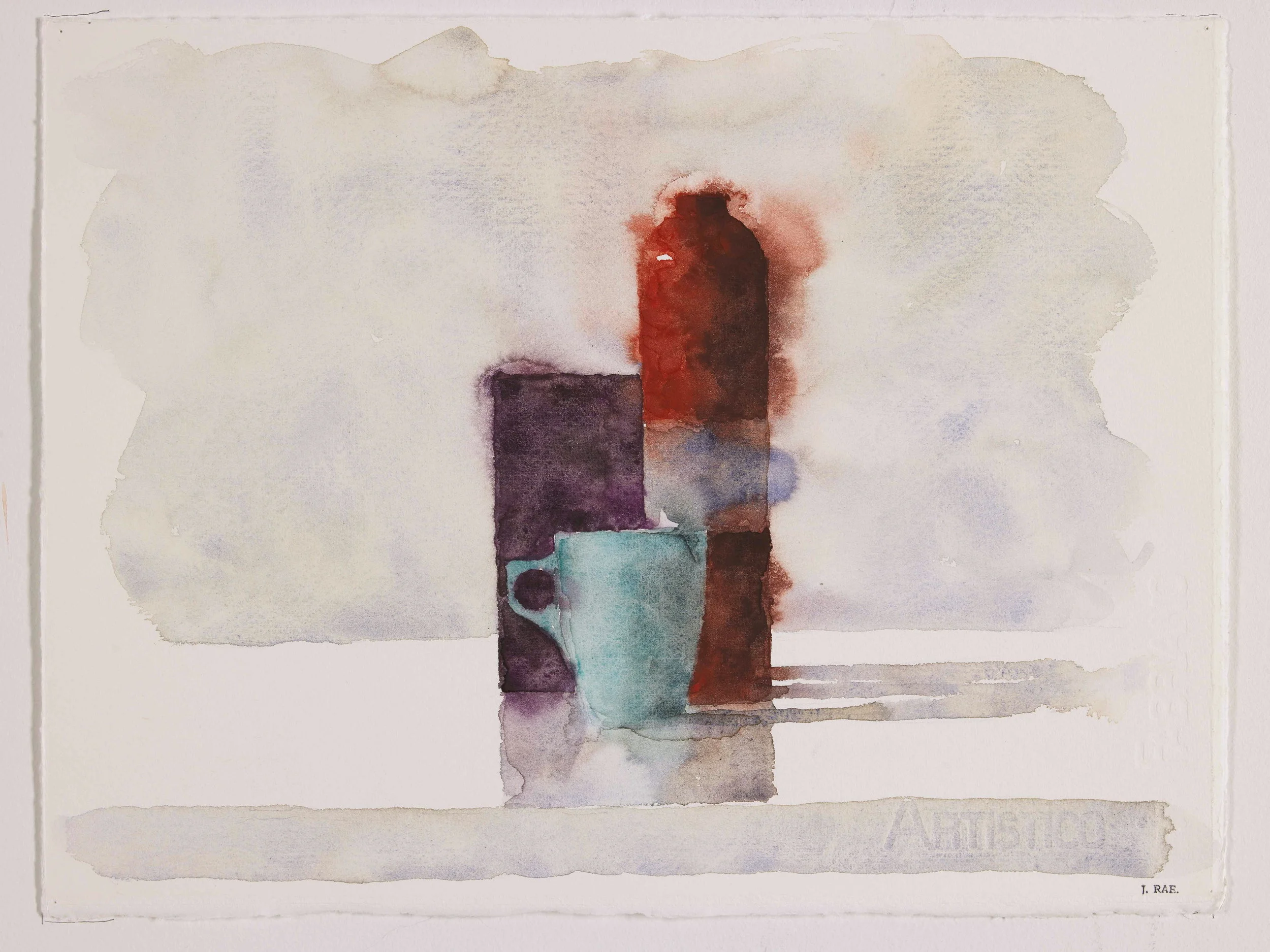 WCSL120, 2010, water colour on paper, 38 x 29cm.