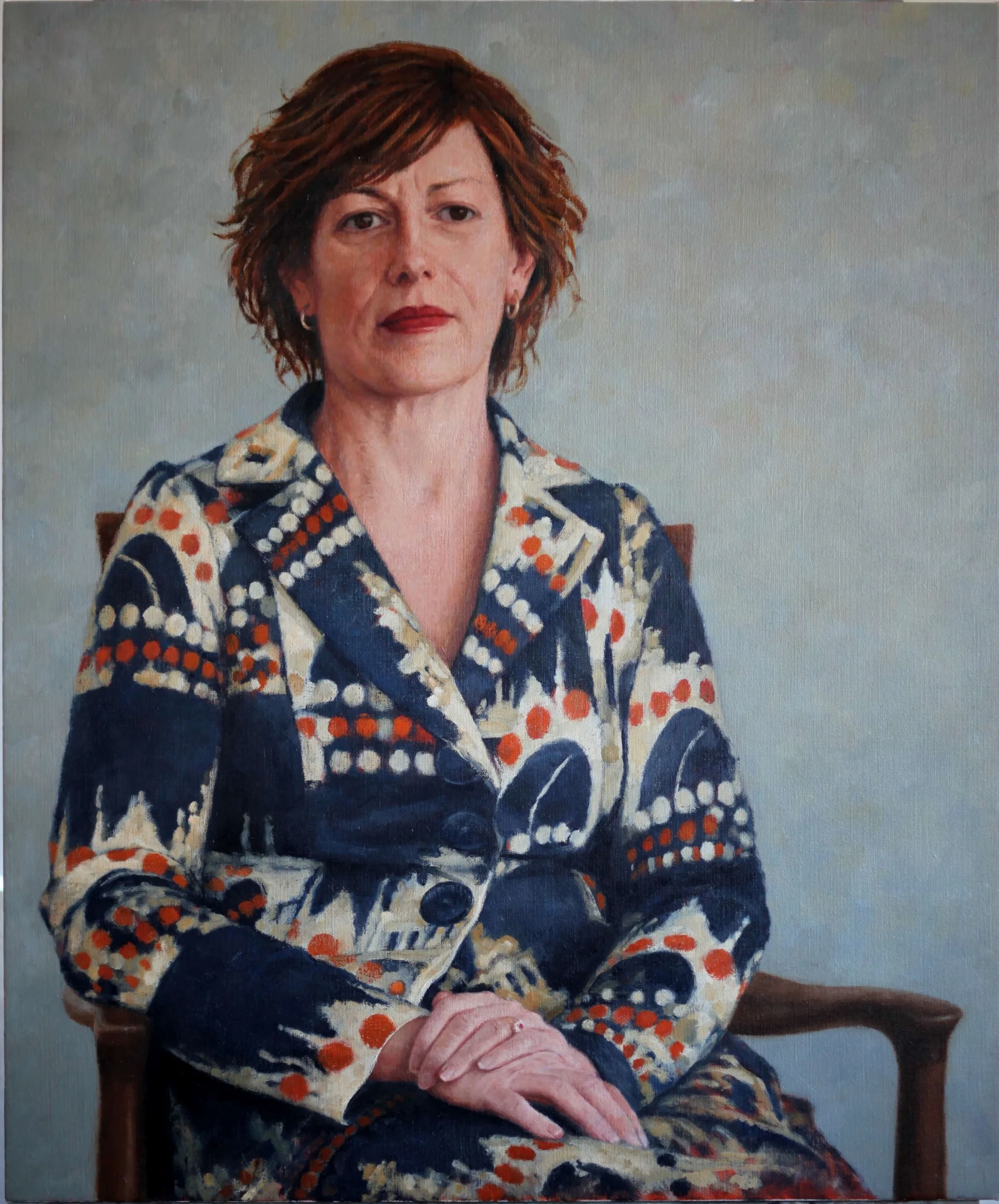 Anna Burke MP, Former Speaker of the Australian House of Representatives, 2015, 1000mm x 1200mm, Oil on linen.