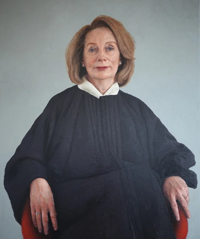 Chief Justice Susan Kiefel, 2018, Oil on linen, 120cm x 100cm