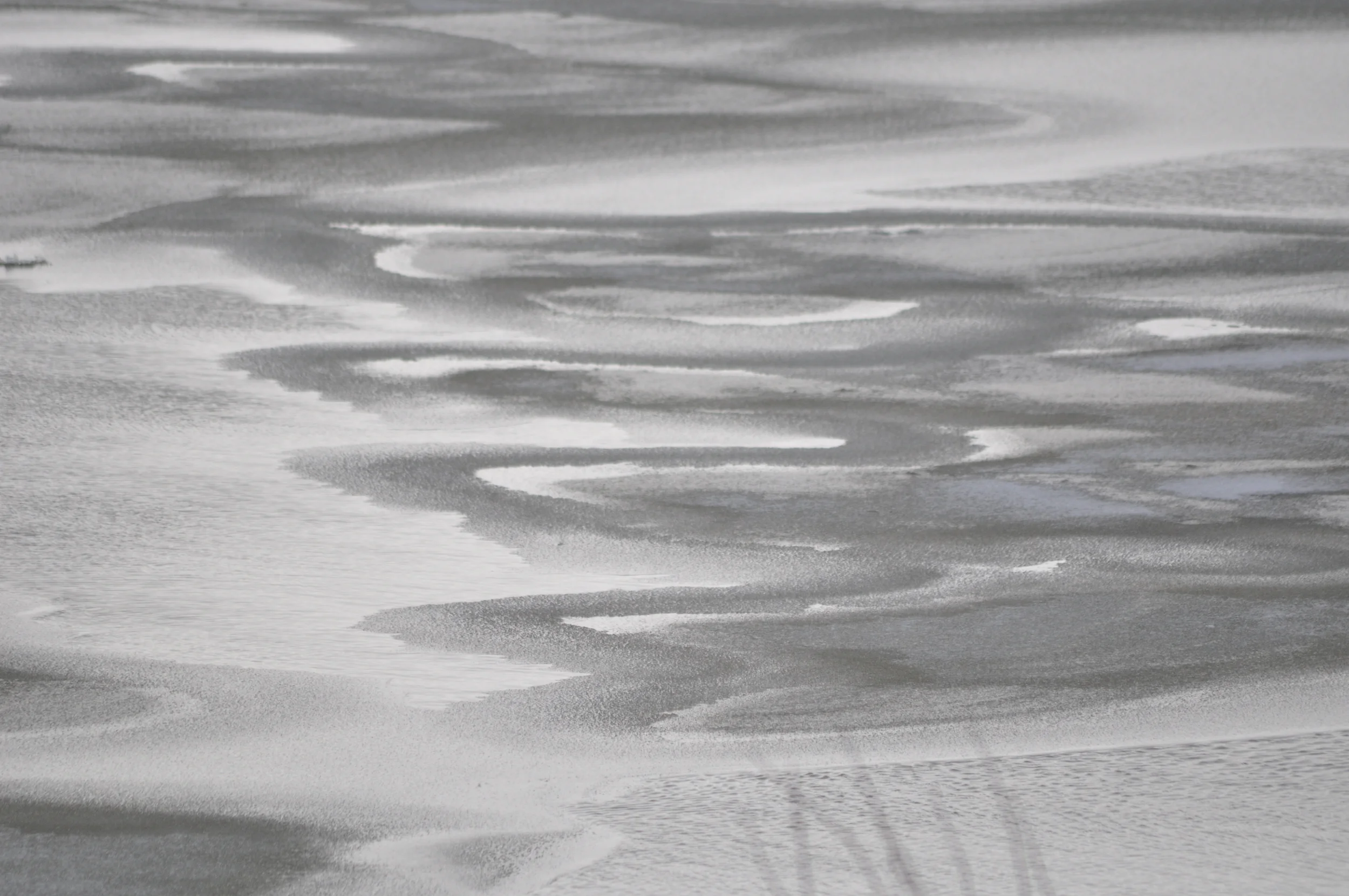 Frozen pond
