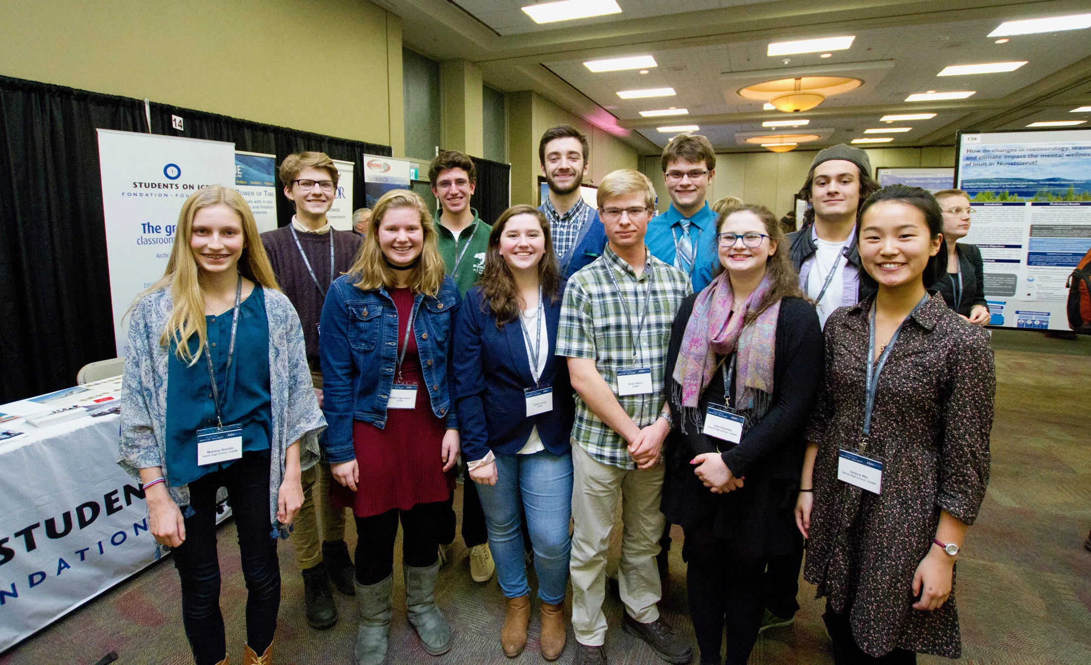 ISAMR students at ArcticNet