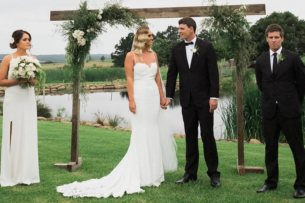 Bespoke wedding gown for Alana