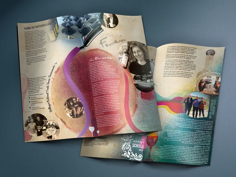 Negociants annual wine brochure