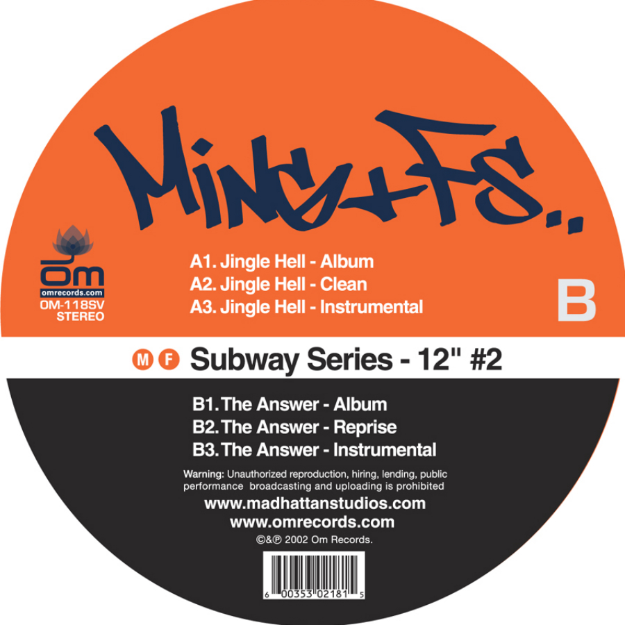 FS & Ming - Subway Series 12" #2