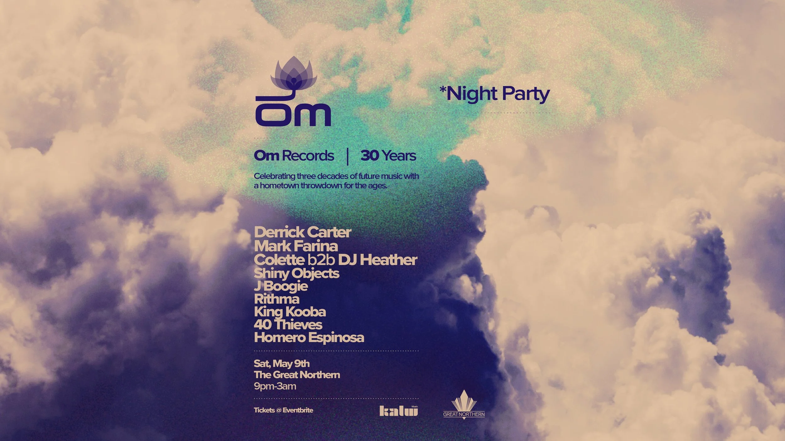 Om Records - 30 Years SF Night Party