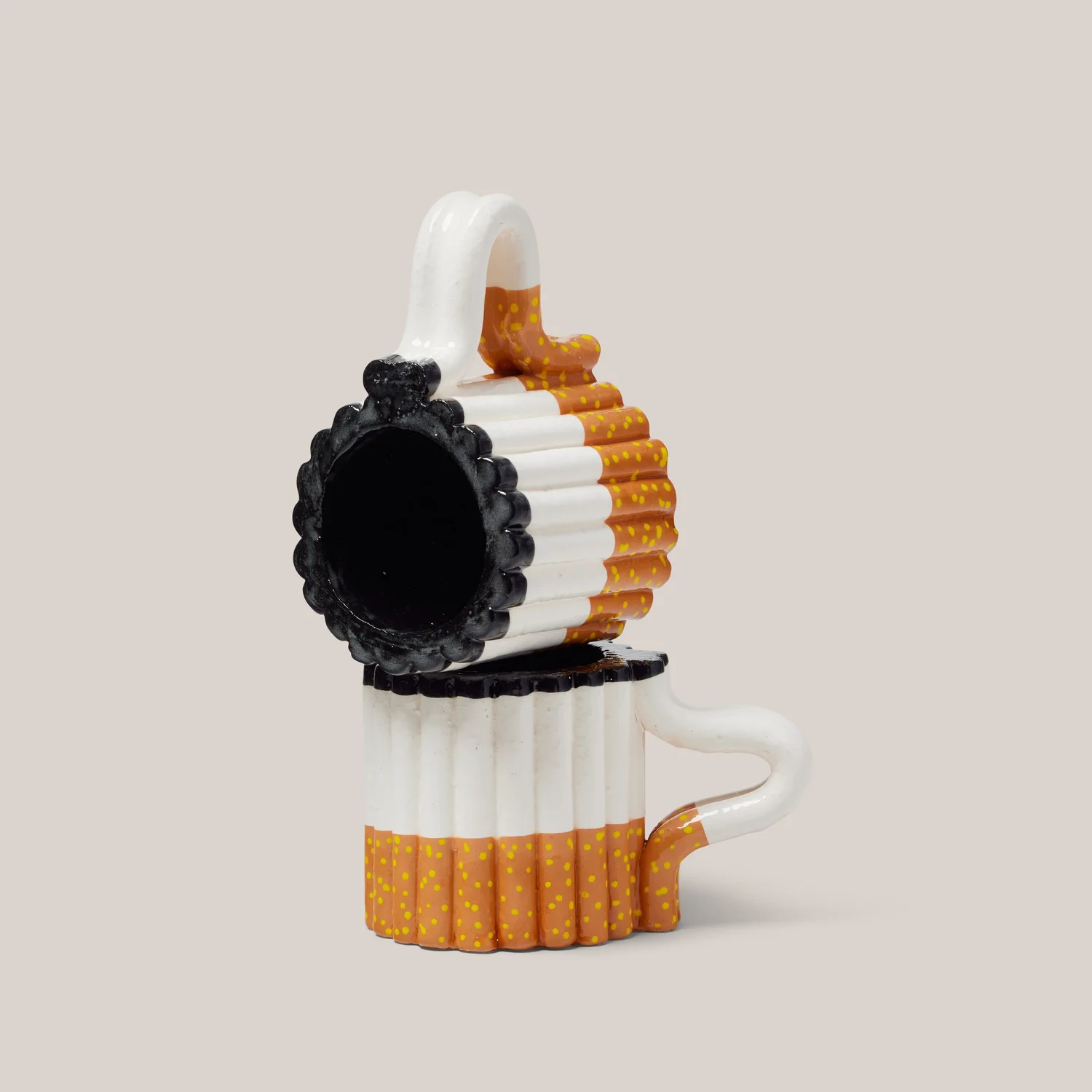 coffee mug with cigarette holder Cigarette Mug — joseph algieri