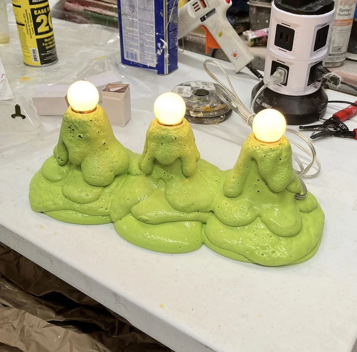  Triple Baby Foam Lamp 
