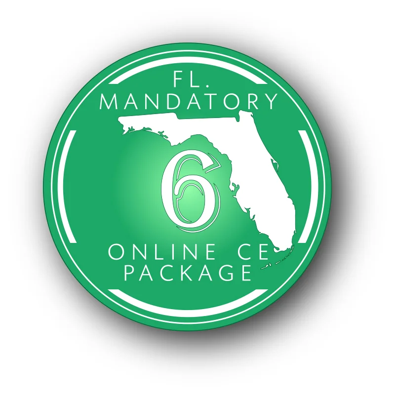 PACKAGEFlorida Mandatory (ethics2hrs, florida laws2hrs, medical