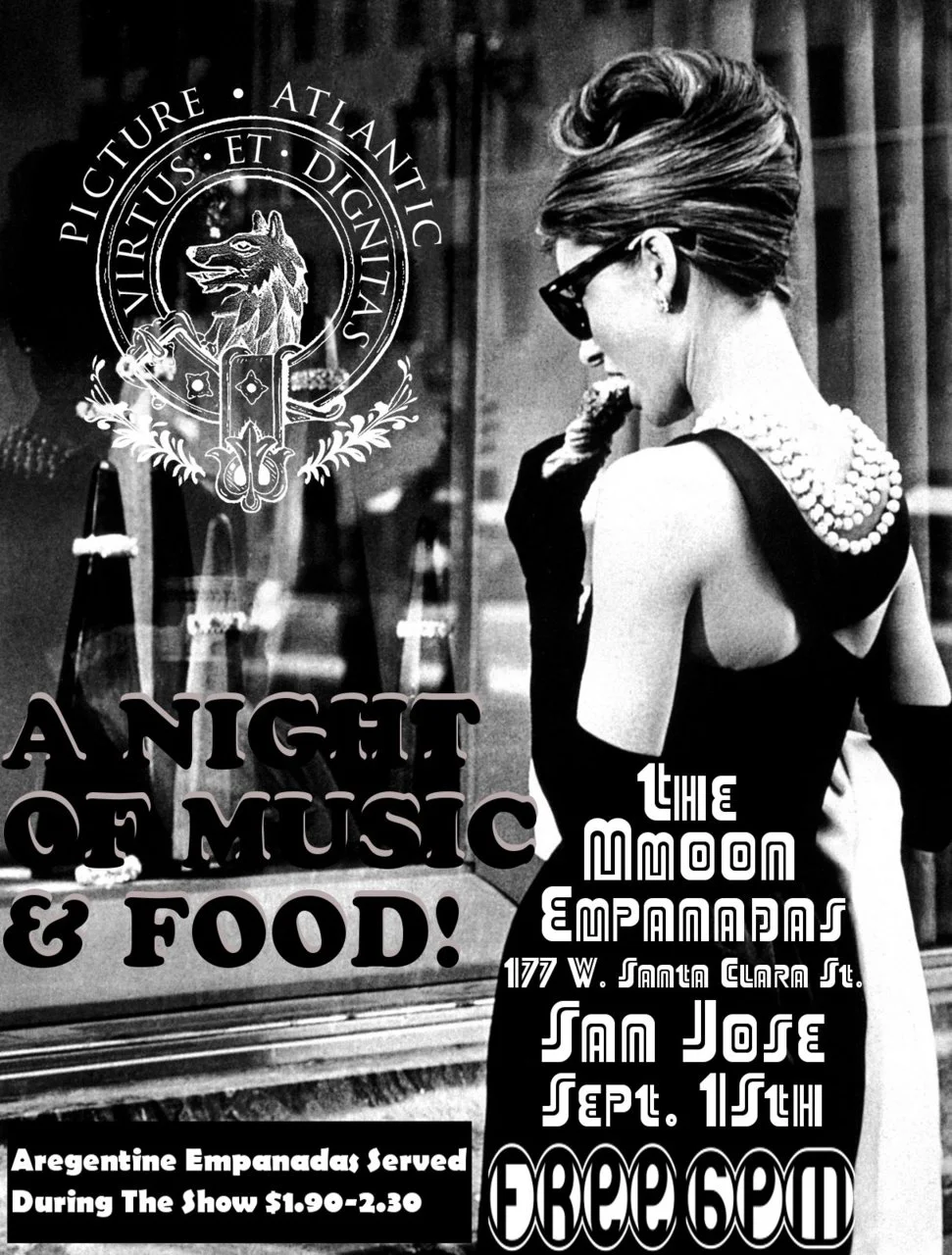 Tomorrow night we are playing a Free set at The Mmoon Empanada in San Jose! Not only will we get to play a fun (and lengthy set with lots of tunes), but this will be a good chance for all of you out there in internet land to come out and support a z…