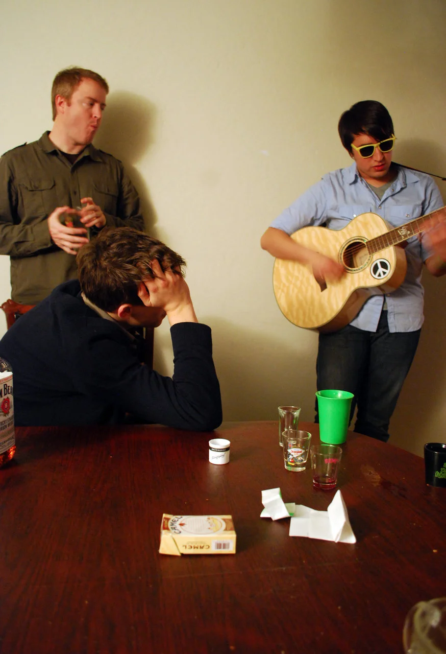 Photo by Vincent Do - Ryan, Nik, Brian at Pericardium CD Release Party