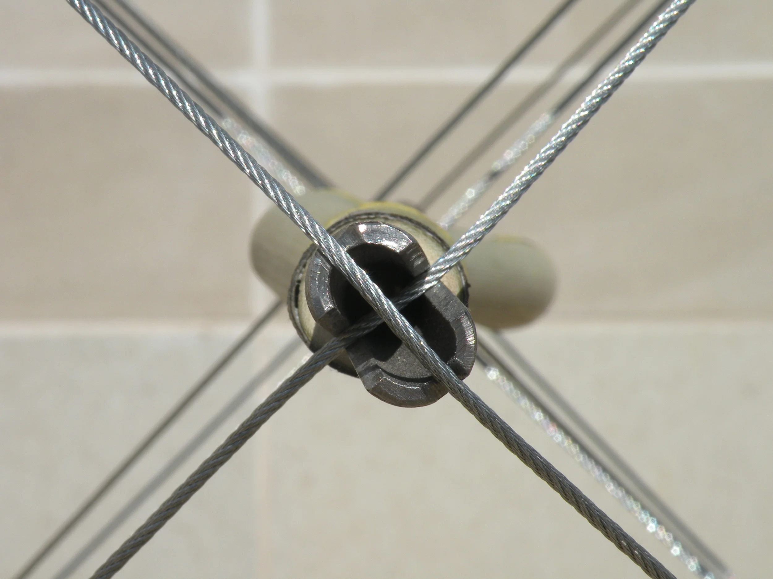  tensile table_bamboo, reclaimed steel, aircraft cable 