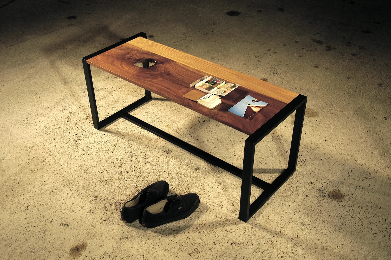  table_salvaged walnut, ashe 