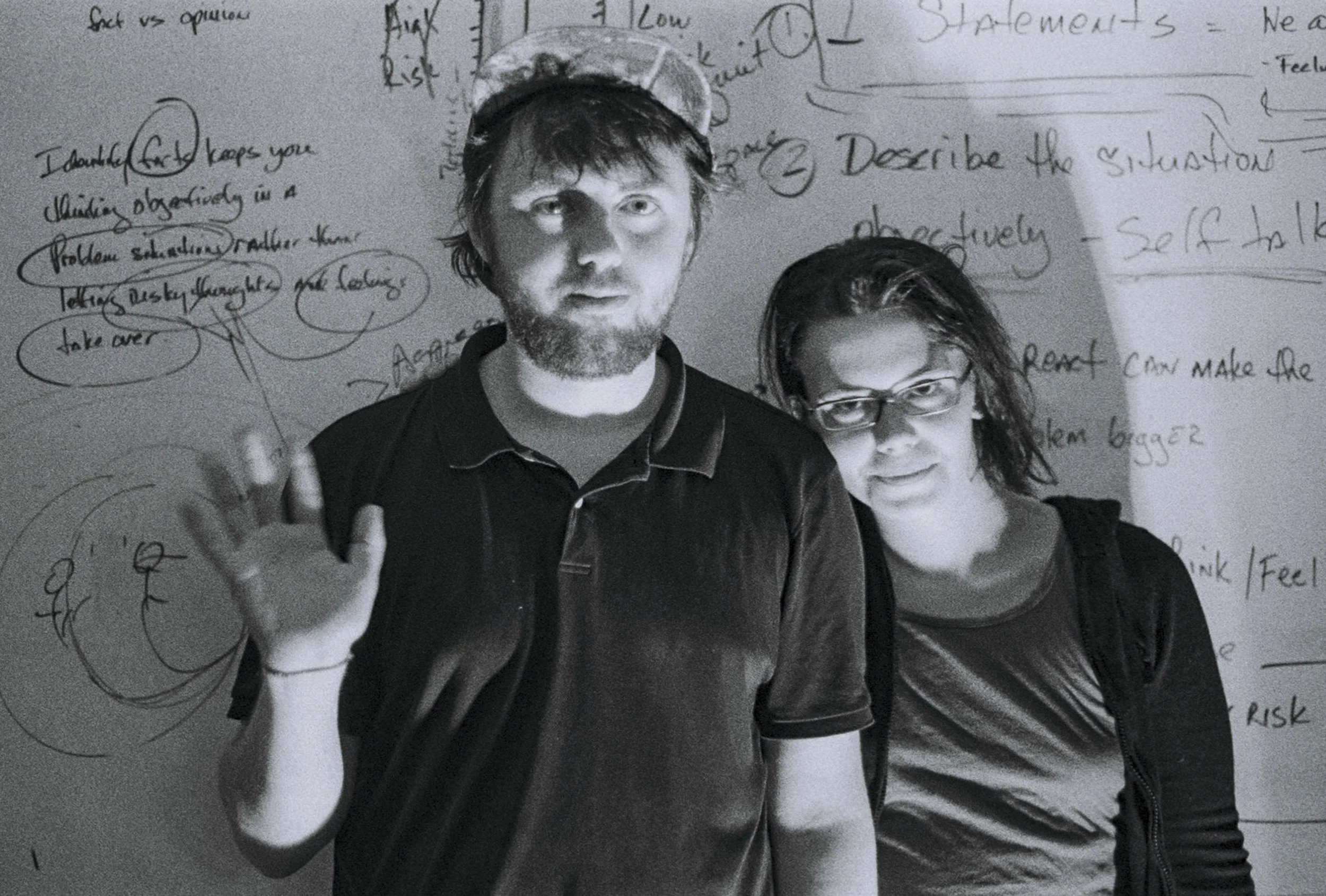 Mat Cothran and Delaney Mills of Elvis Depressedly.