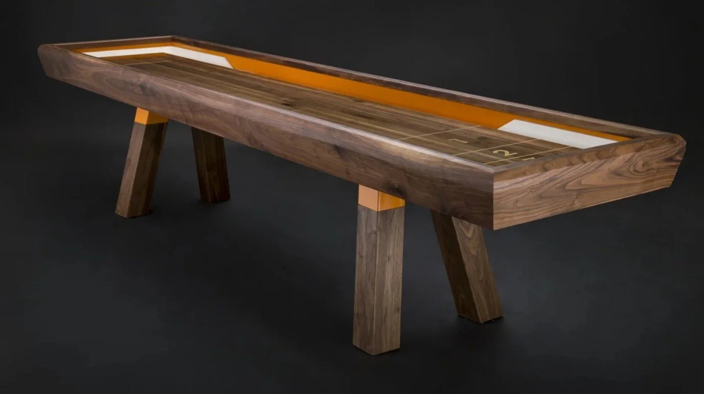 Design Elements of a Custom-Sized Shuffle Board 