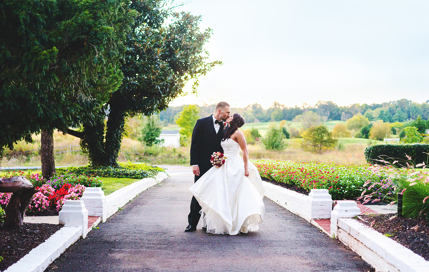 Bristow Manor Virginia wedding portraits