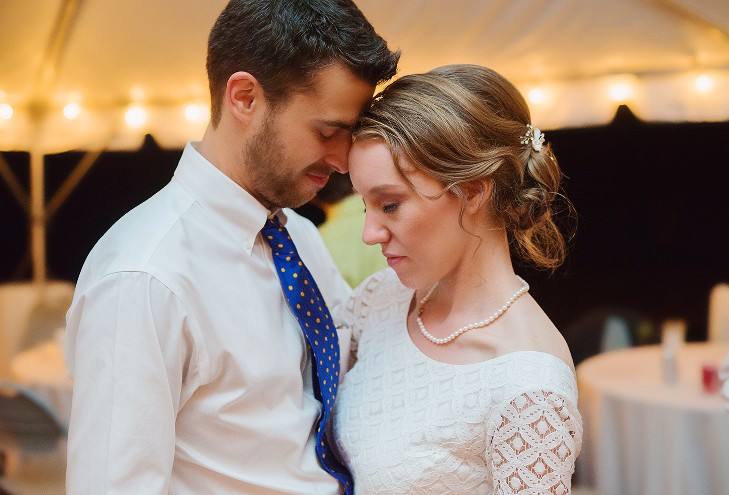 Bride and groom last dance at Montpelier Mansion