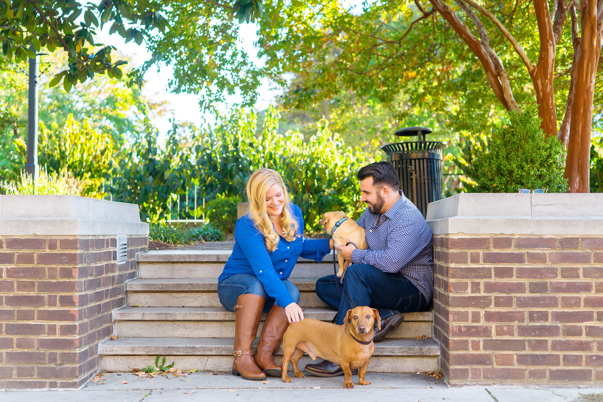 Autumn old town alexandria engagement session 