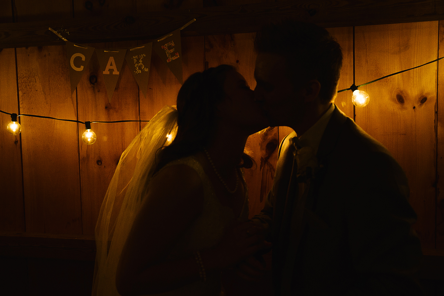 Wedding reception in Steppingstone Museum barn