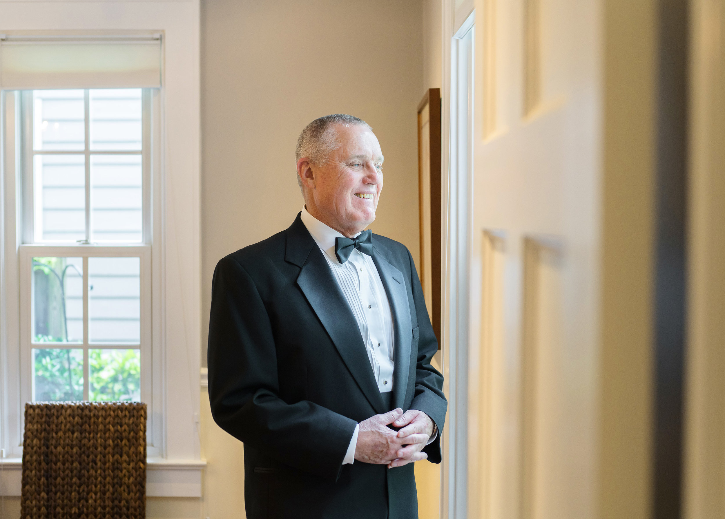 Father of the bride classic portraits in bethesda maryland 