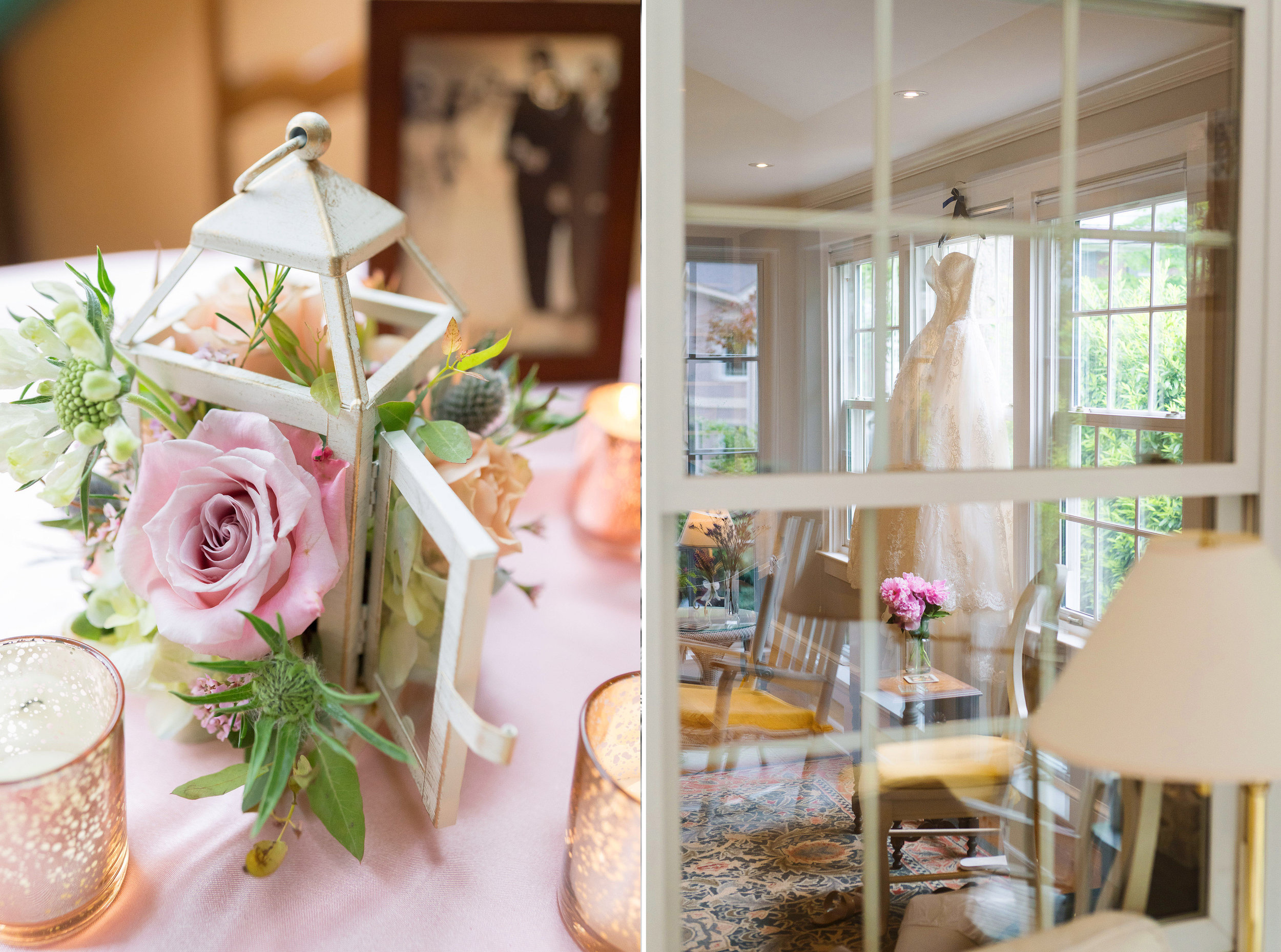Beautiful wedding details in bethesda maryland