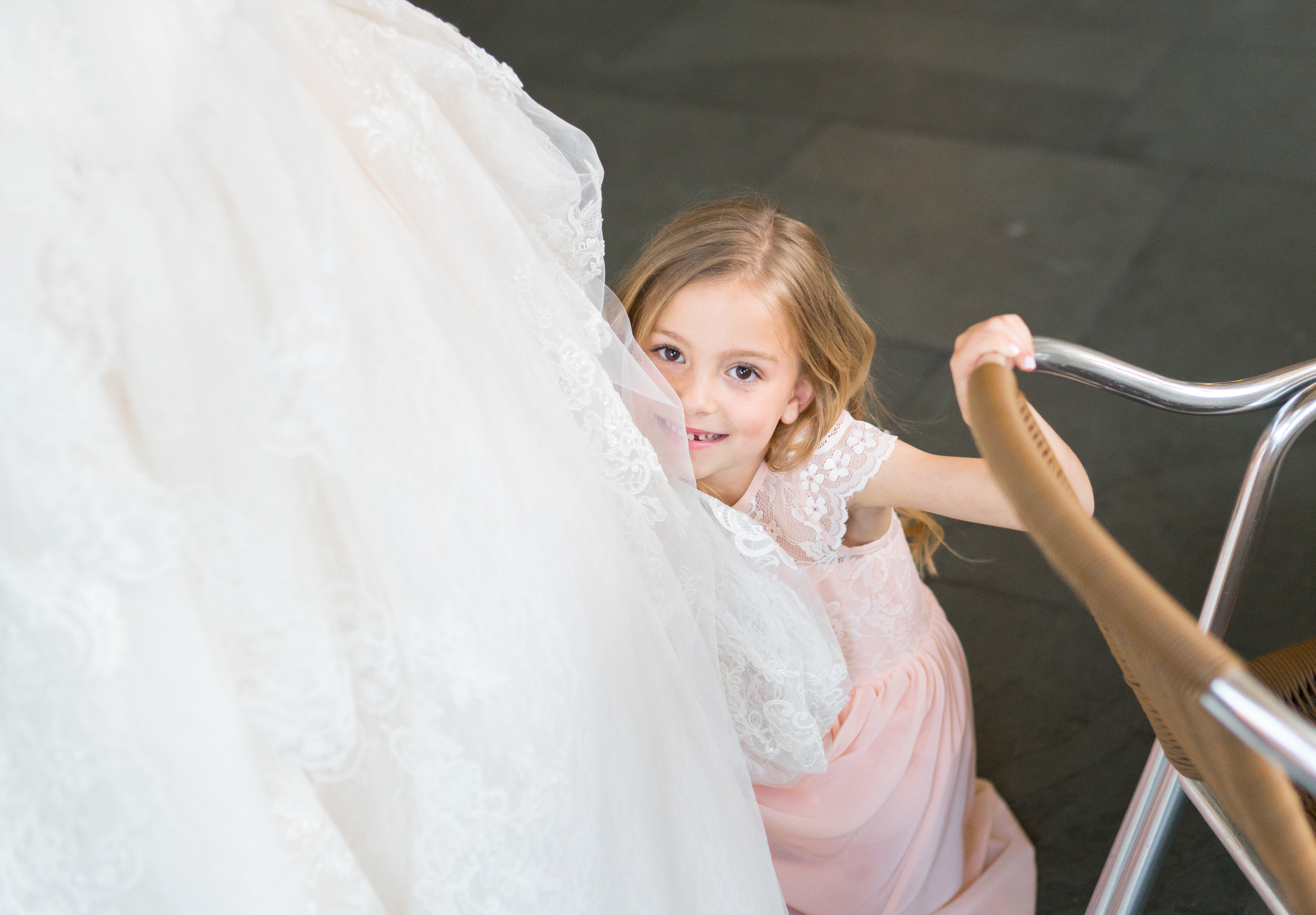 Mother daughter at bethesda wedding Oleg Cassini gown CWG749