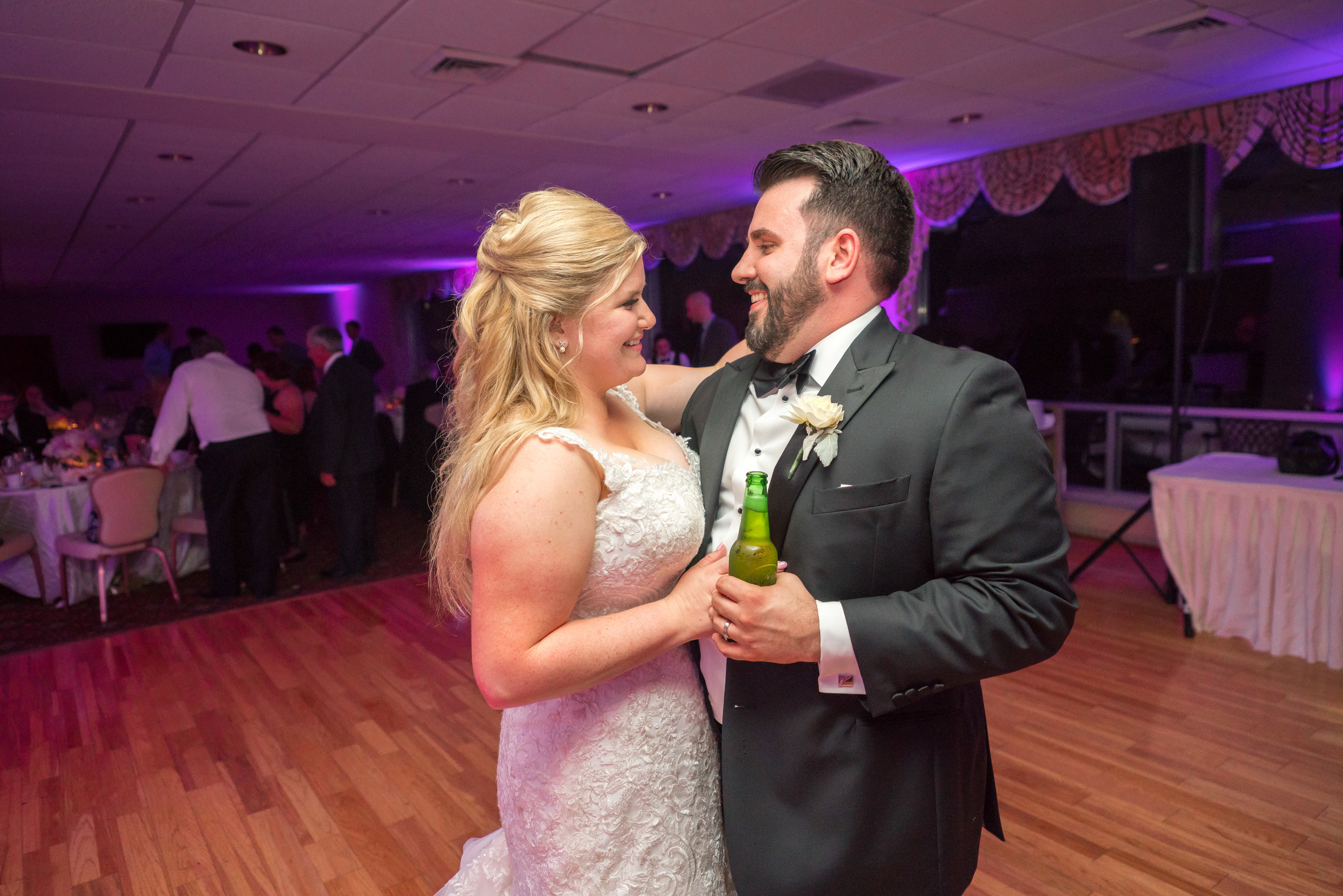 First and last dance photos at Ft Belvoir Wedding Reception