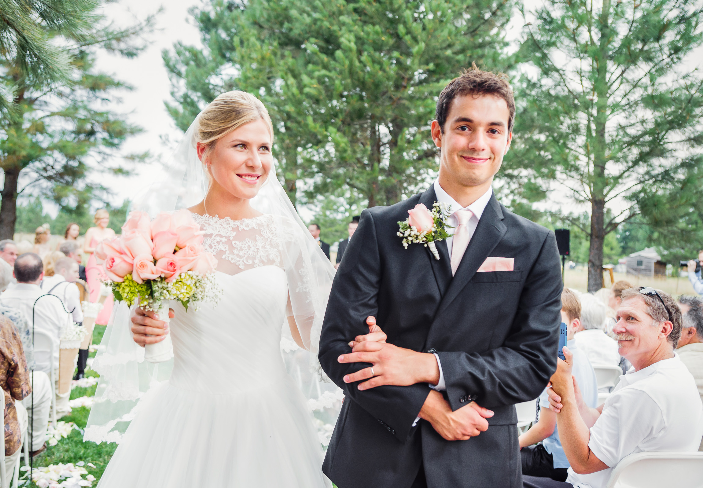 Idaho barn backyard DIY wedding