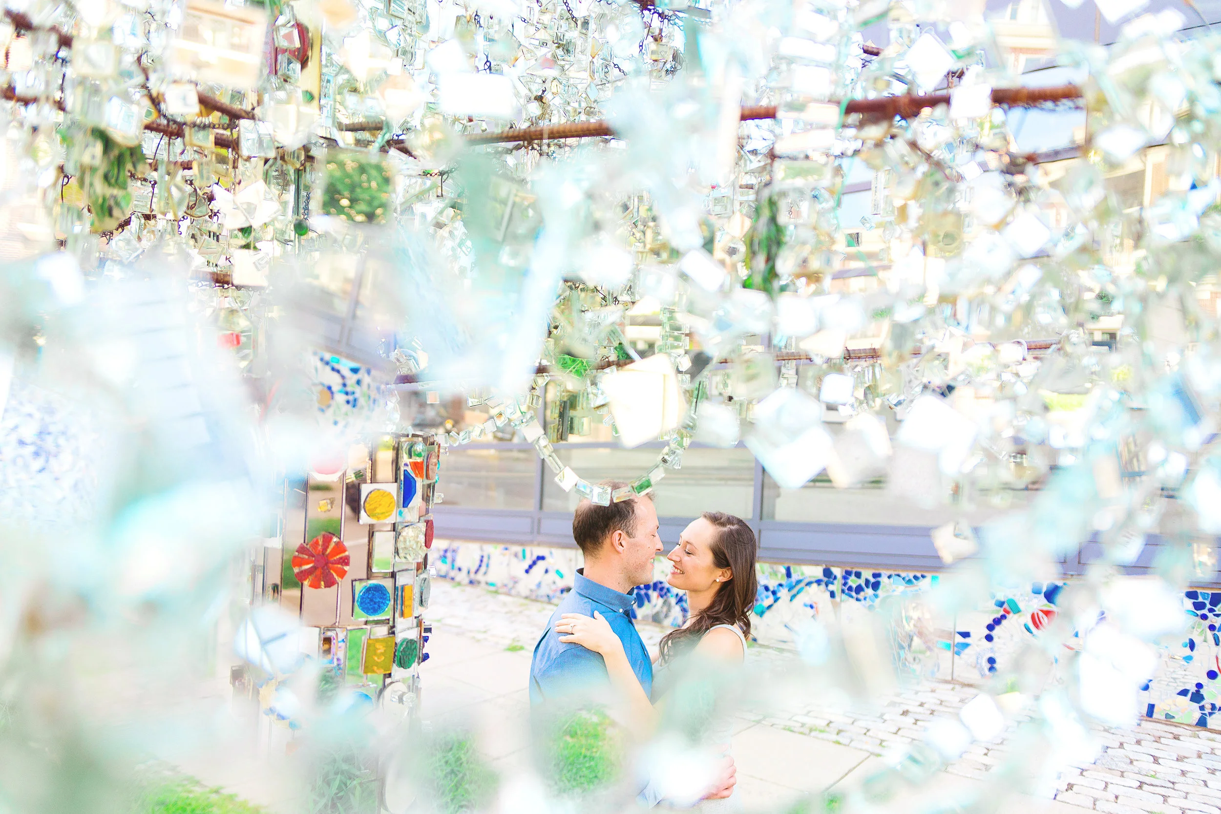 Baltimore Visionary Art Museum engagement photos by Jessica Nazarova