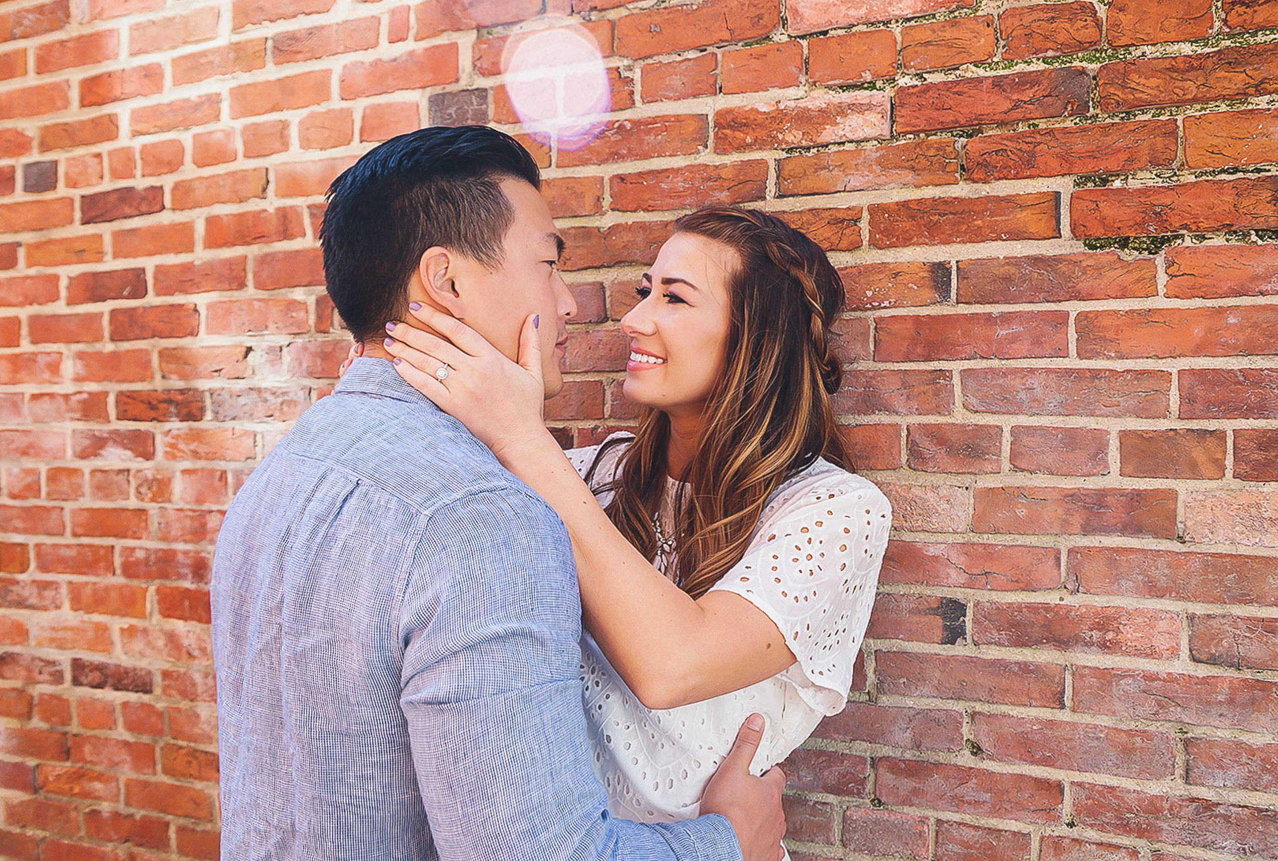 Annapolis spring engagement session downtown photos