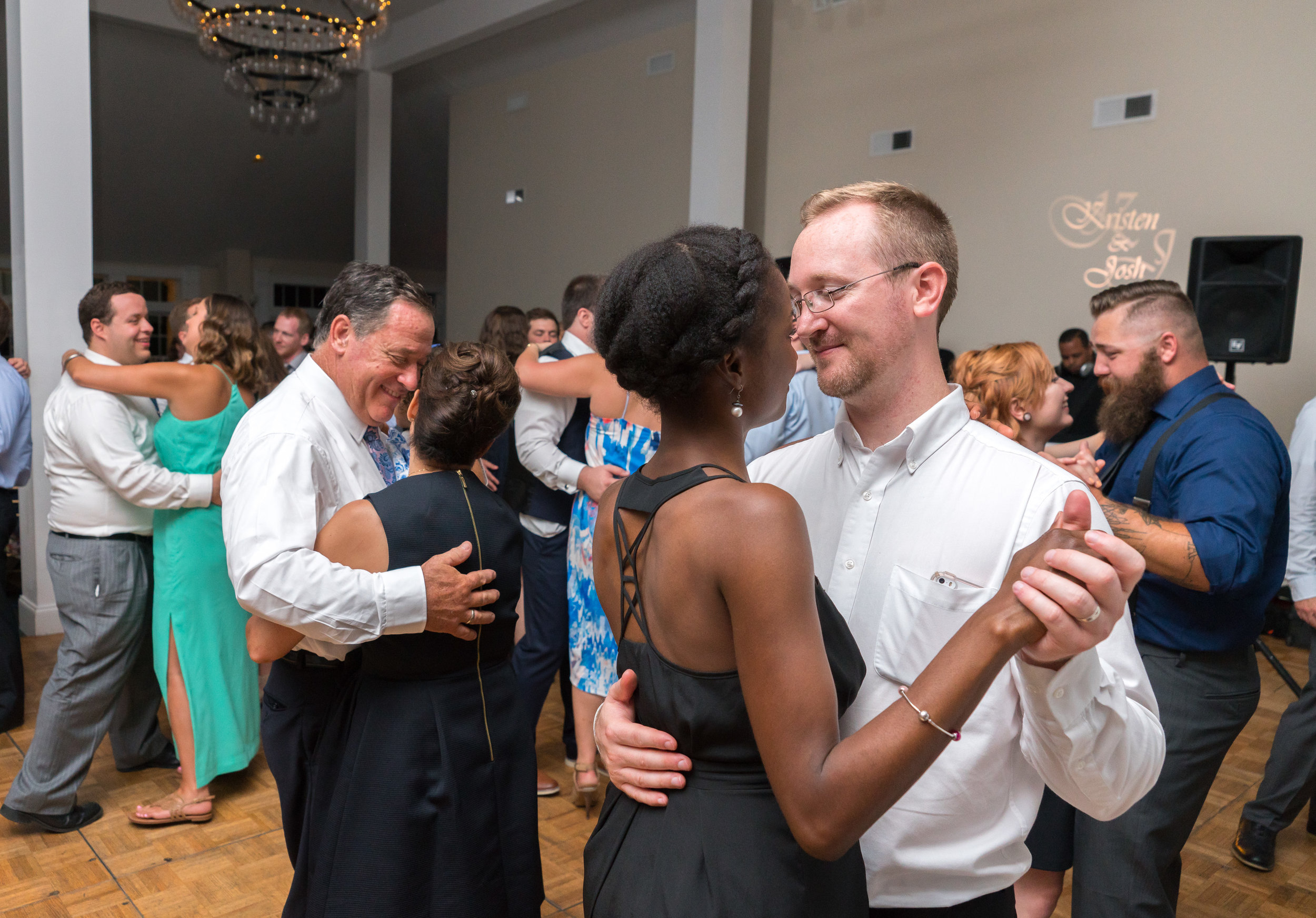 Slow dance during wedding reception at Springfield Manor Distillery
