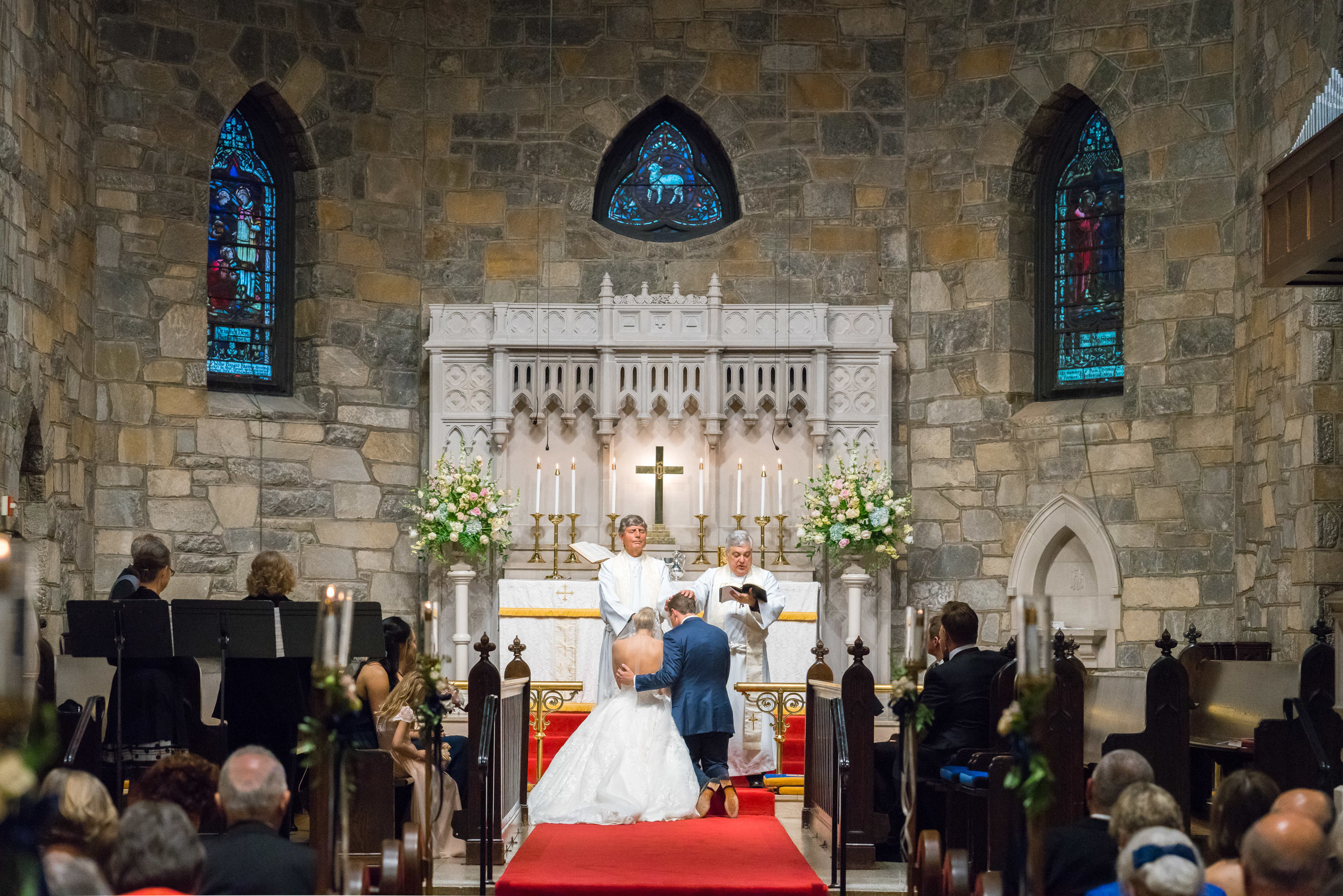 All Saints Episcopal Church wedding photos 