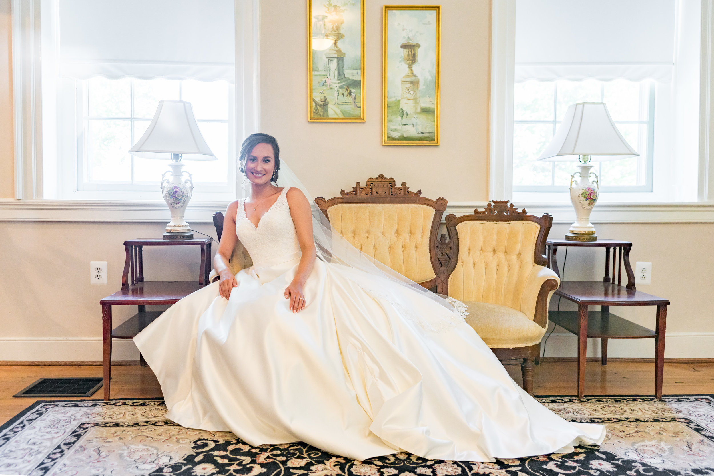 Bridal Suite at Springfield Manor in Maryland by jessica nazarova