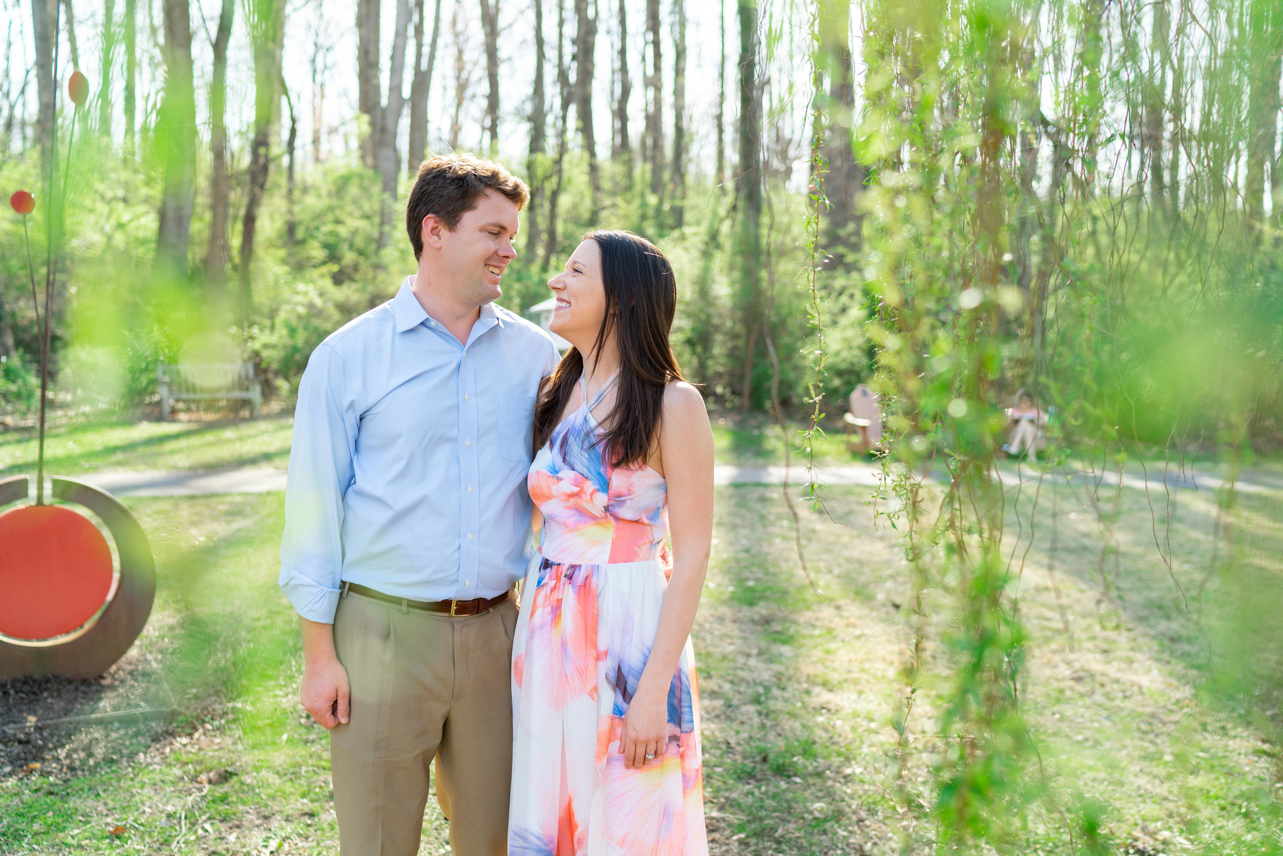 Sony a7riii engagement session in Spring in Virginia